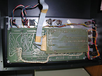 AlphaCom Keyboard underside board view