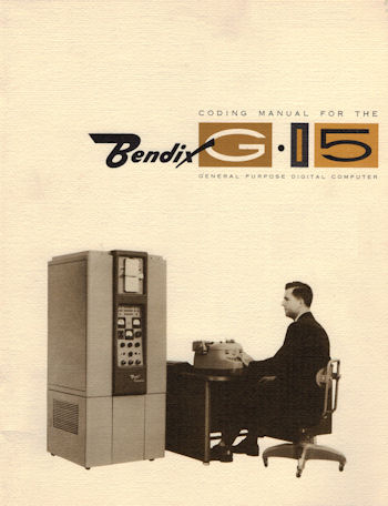 Color cover of the Bendix G-15 Coding Manual