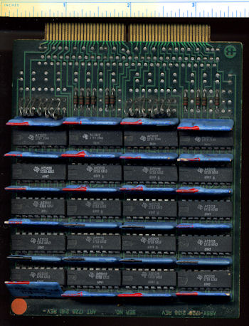 Burroughs Illiac IV bacj-pane printed circuit board