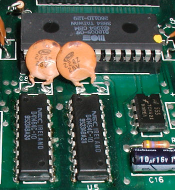 Commodore C-116 Motherboard