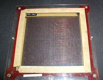 Rectangular Sense Matrix Pattern Core Memory