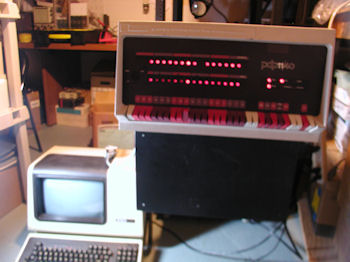 PDP 11/40 with VT-102 terminal