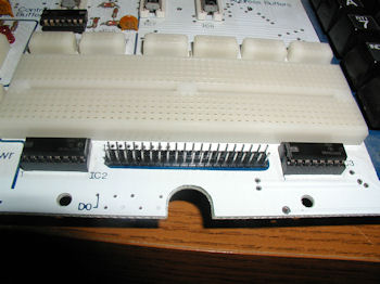 Heathkit ET-3400 40 pin dual connector installed.