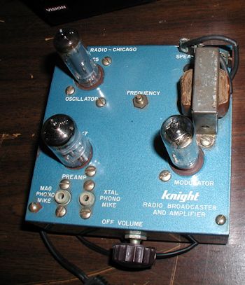 Knight Radio Broadcaster and Amplifier