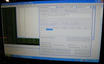 PDPGUI 1.46 Running disk utilities program