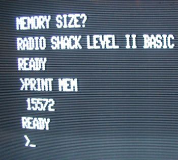 Radio Shack TRS 80 Model model 26-1008