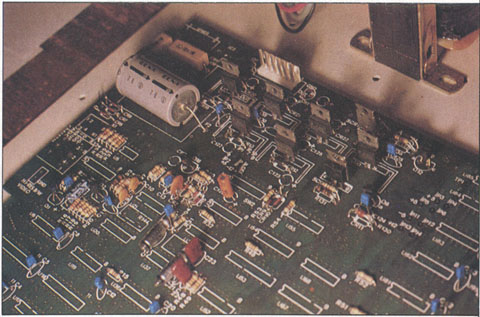 Power supply corner main board